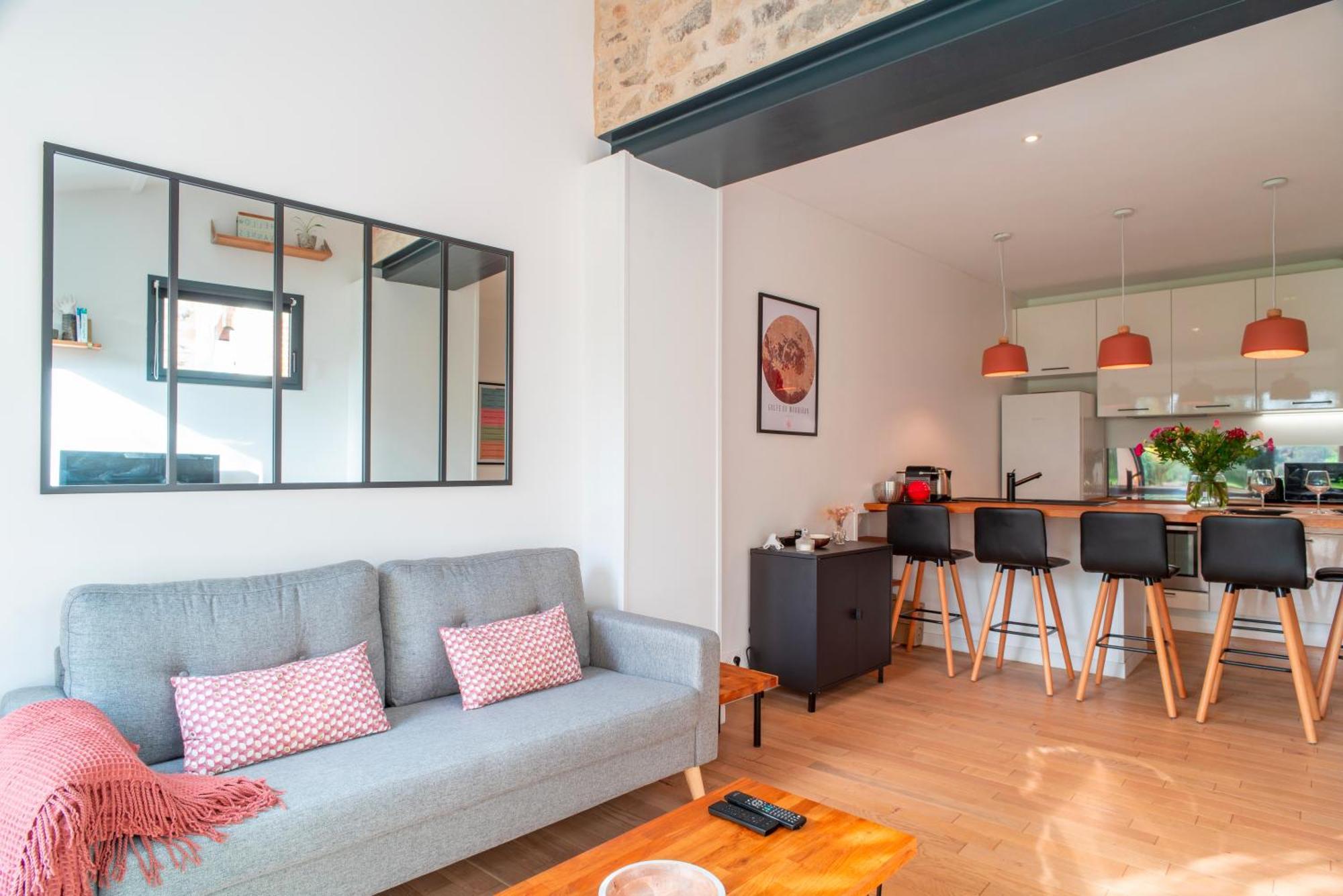 Escale Jardin - Joli Apt Proche Gare Avec Jardin Vannes Exterior foto